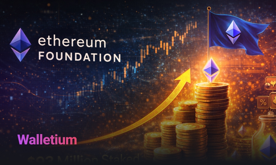 مؤسسة إيثريوم تستثمر 93 مليون دولار في ETH