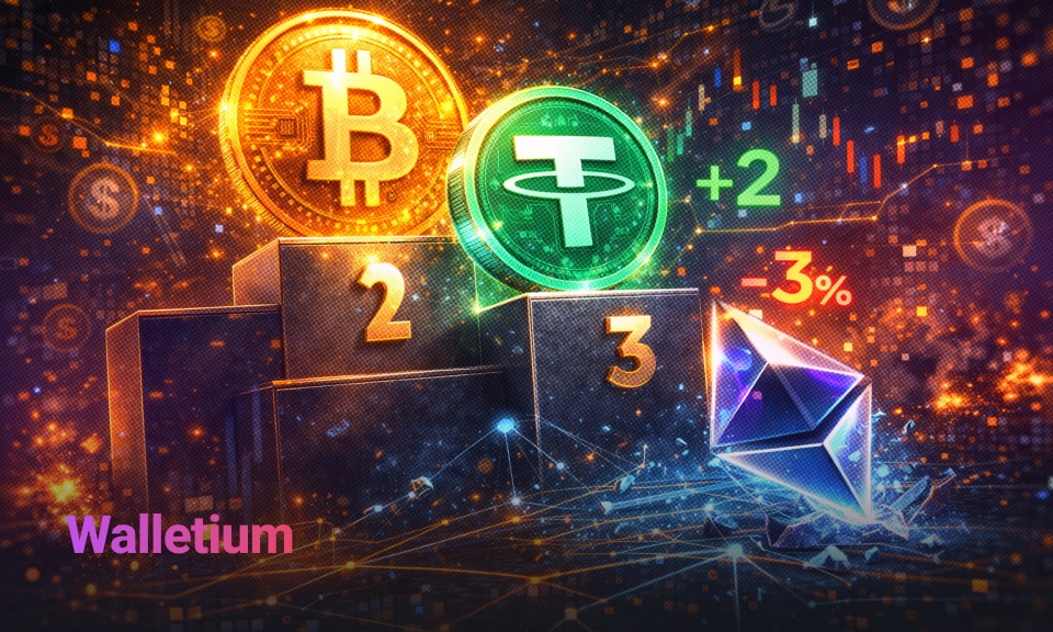 Ethereums 57% Chance, den zweiten Platz zu verlieren