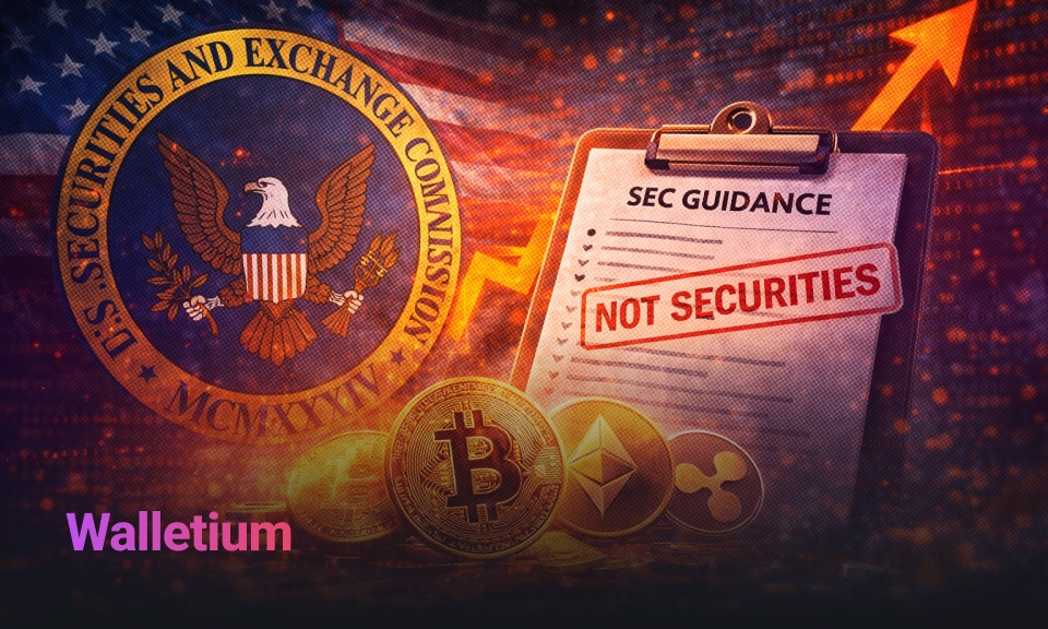 La SEC de EE. UU. Aclara las Directrices de Clasificación de Criptoactivos